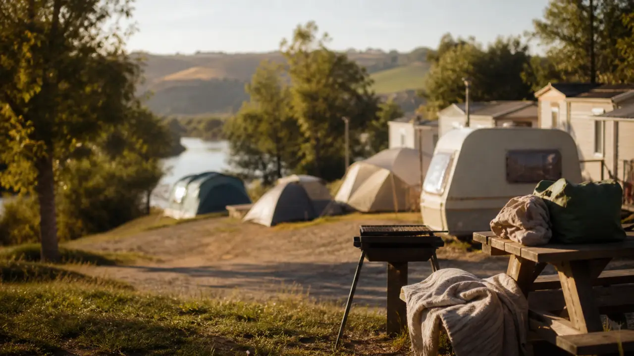 Camping Roc de l’arche vallée du lot aveyron : emplacements près du centre