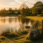 Camping Saint Gervais Aveyron : lac de 16 hectares au Domaine Relais du Lac