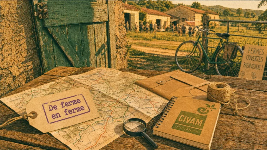 De ferme en ferme occitanie : visite circuits et dates en Occitanie
