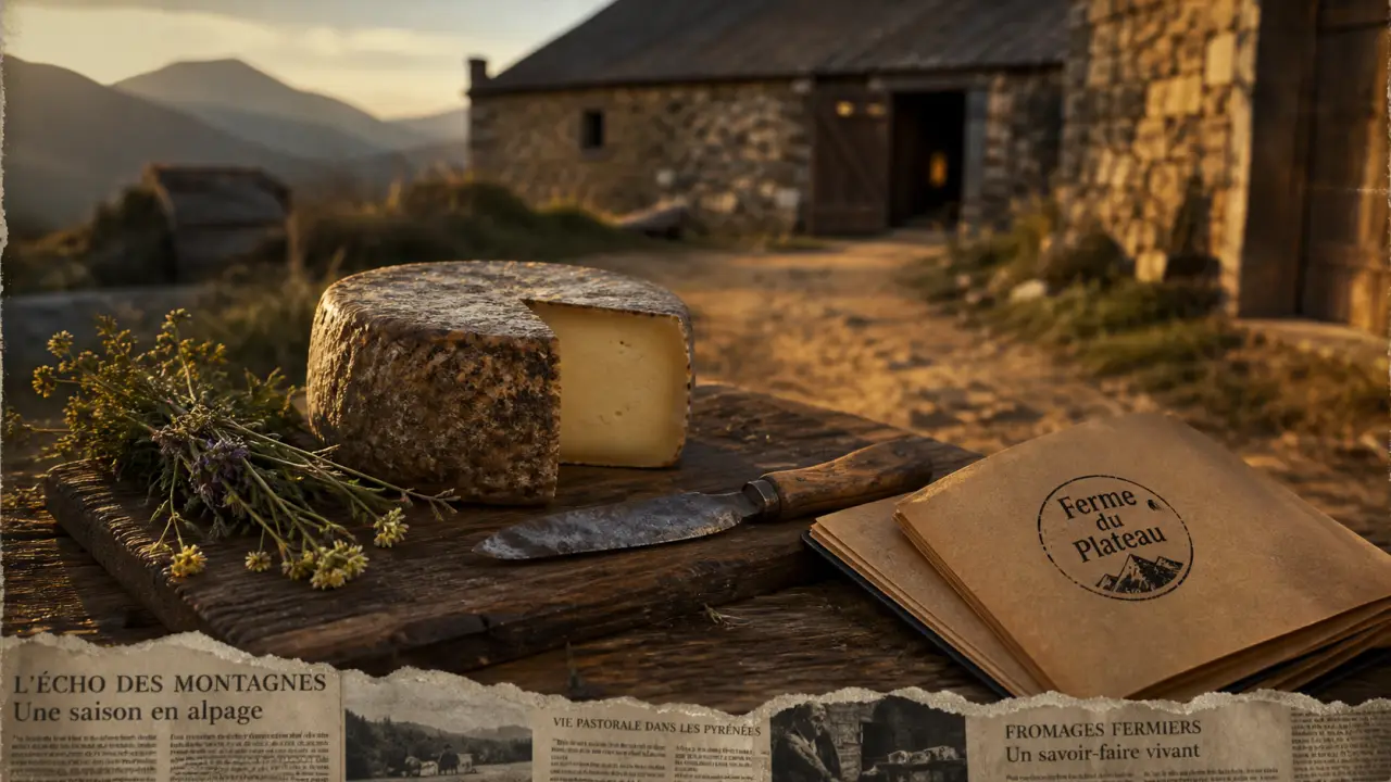 Ferme du plateau : fromage et hébergement