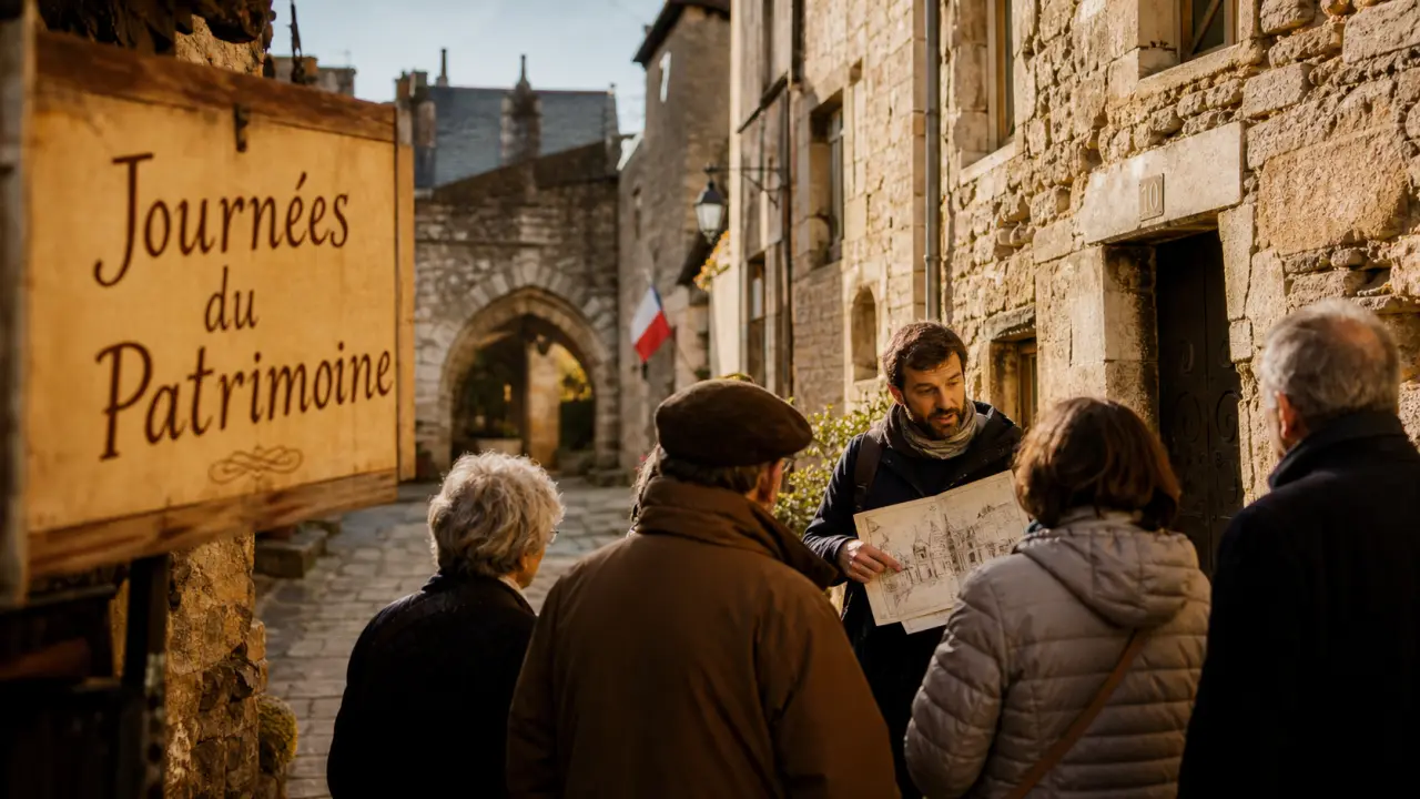 Journées du patrimoine Aveyron : visite d’un village fortifié en Aveyron