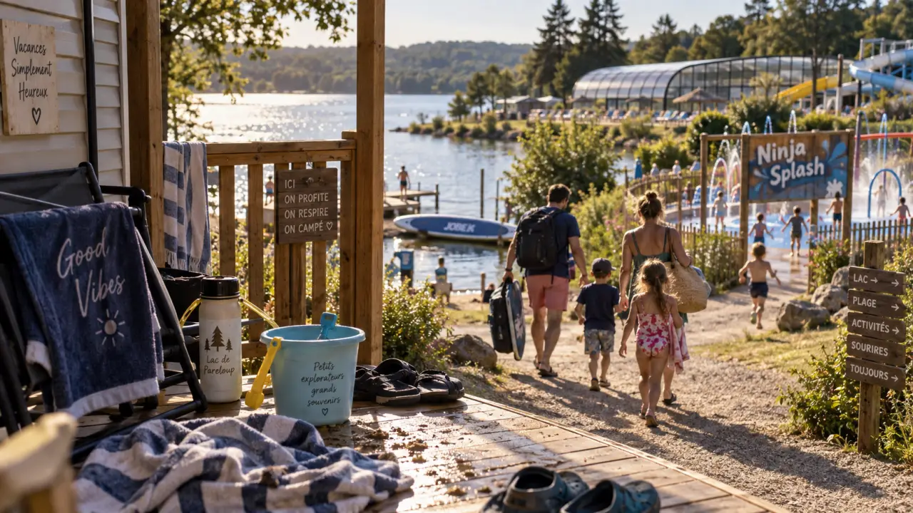 Camping capfun aveyron : lac de Pareloup, parc aquatique et jeux d’eau