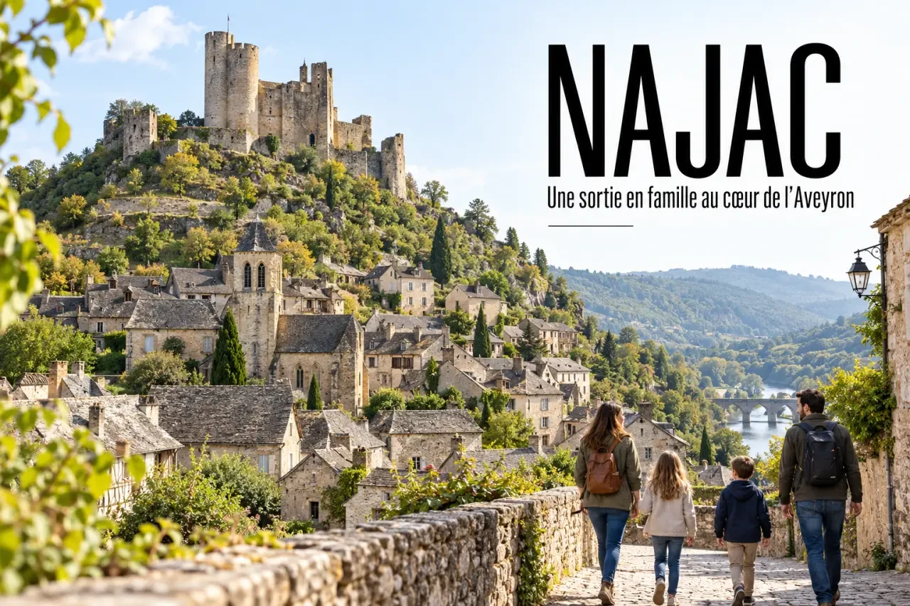 Activités Aveyron en famille autour de la forteresse de Najac