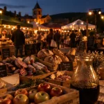Les plus beaux marchés en Aveyron, marché nocturne à Montredon-du-Larzac