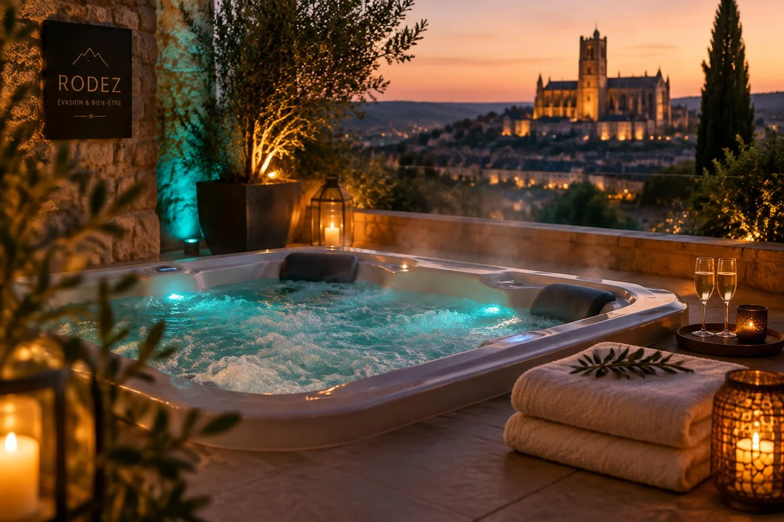 Spa privatif à Rodez : jacuzzi en duo ou suite ?
